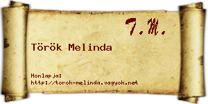 Török Melinda névjegykártya